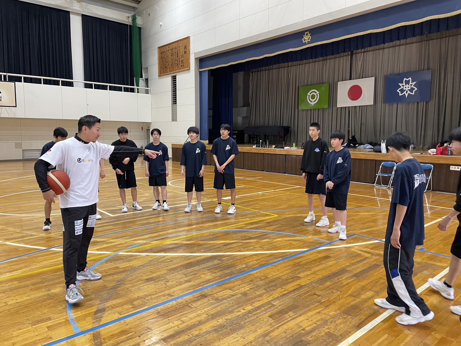 出張スクール シュートの期待値に基づいたオフェンス | GROW UP